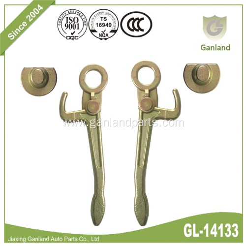 Colored-plating Tailboard Fastener Dropside Locking Set